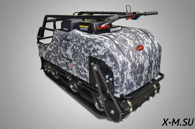 Мотобуксировщик "Богатырь" 15ER (электростартер, реверс-редуктор)