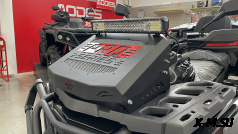 Вынос радиатора со шноркелями на AODES без установки