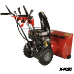 Снегоуборщик бензиновый DDE ST6561L (двиг-ль Loncin 6,5 л.с, 24'', 5 вперёд/2 назад, 14&quot; колёса, управление выбросом на панели)