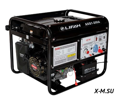Генератор - Электросварочный аппарат Lifan AXQ1-200A